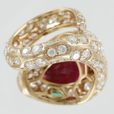 **SOLD** Bvlgari High Jewellery Serpenti Seduttori ring – Sperlich Jewelry
