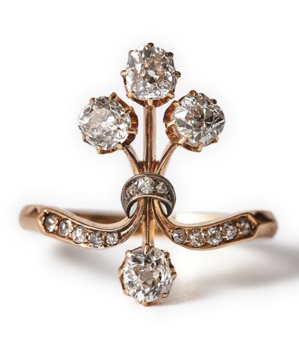 Belle Époque Diamond Bouquet Ring