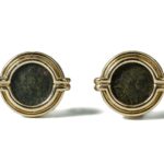 Bulgari Monete Ancient Coin Gold Earrings