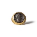 1970s Bulgari Monete ring, Emperor Commudos 180 - 192dc
